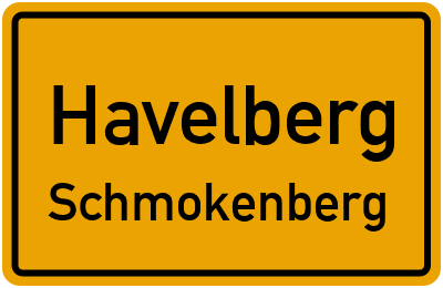 Straßenverzeichnis Havelberg Schmokenberg
