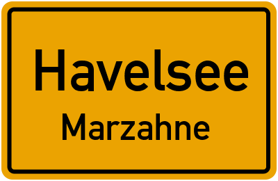 Straßenverzeichnis Havelsee Marzahne