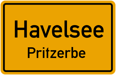 Straßenverzeichnis Havelsee Pritzerbe