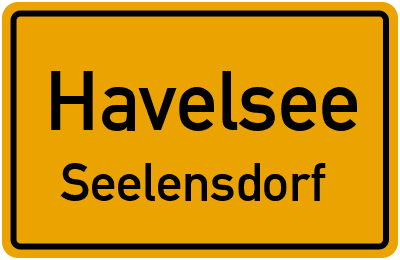 Straßenverzeichnis Havelsee Seelensdorf