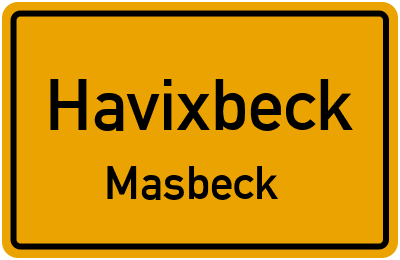 Straßenverzeichnis Havixbeck Masbeck