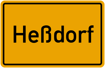 Heßdorf in Bayern