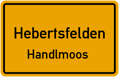 Straßenverzeichnis Hebertsfelden Handlmoos