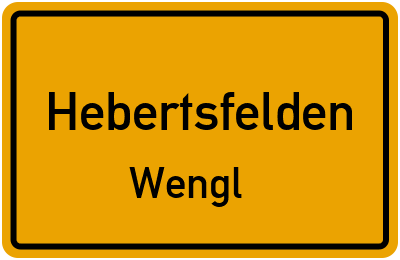 Straßenverzeichnis Hebertsfelden Wengl