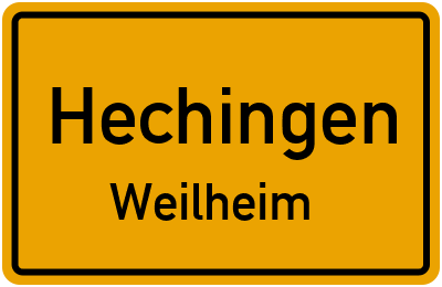 Straßenverzeichnis Hechingen Weilheim