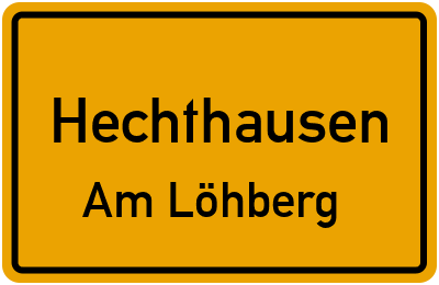 Straßenverzeichnis Hechthausen Am Löhberg