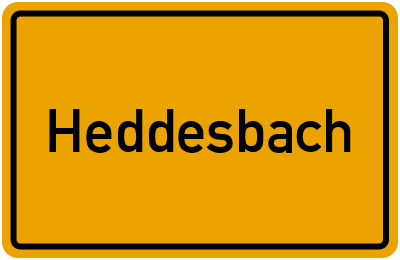 Heddesbach in Baden-Württemberg