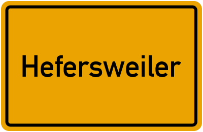Branchenbuch Hefersweiler, Rheinland-Pfalz