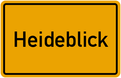 Heideblick in Brandenburg