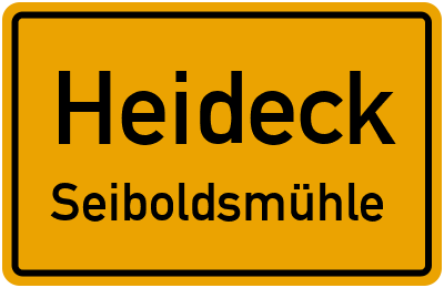 Straßenverzeichnis Heideck Seiboldsmühle