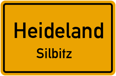 Straßenverzeichnis Heideland Silbitz