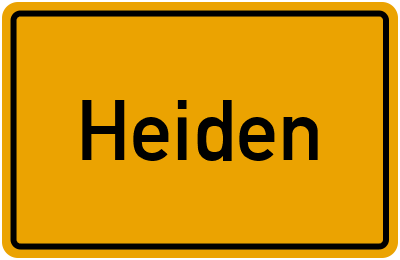 Branchenbuch Heiden, Nordrhein-Westfalen