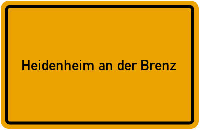 Branchenbuch Heidenheim an der Brenz, Baden-Württemberg