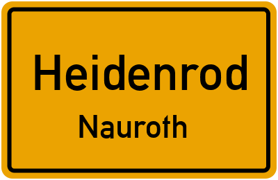 Straßenverzeichnis Heidenrod Nauroth