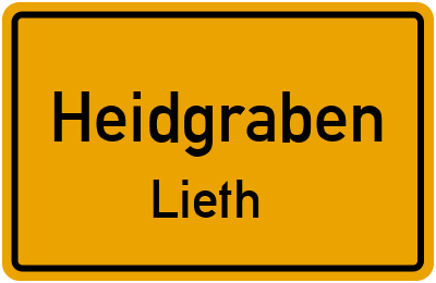 Straßenverzeichnis Heidgraben Lieth
