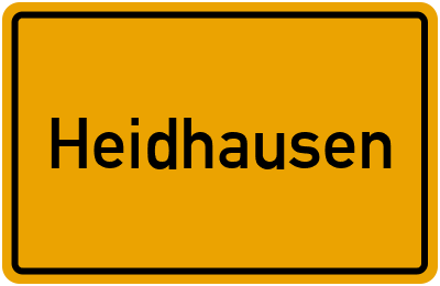 Heidhausen in Niedersachsen
