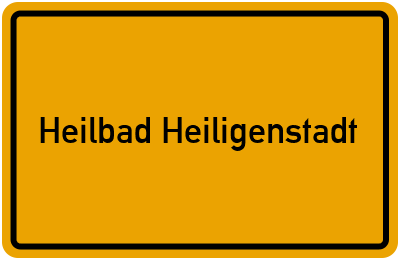 Branchenbuch Heilbad Heiligenstadt, Thüringen