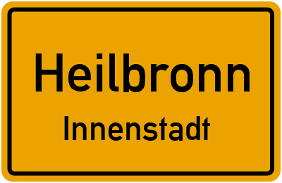 Straßenverzeichnis Heilbronn Innenstadt
