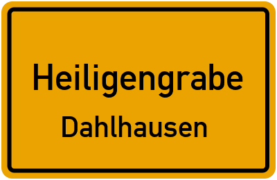 Straßenverzeichnis Heiligengrabe Dahlhausen