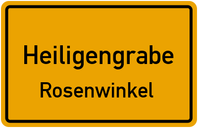 Straßenverzeichnis Heiligengrabe Rosenwinkel