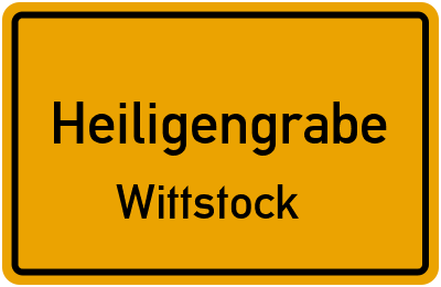 Straßenverzeichnis Heiligengrabe Wittstock