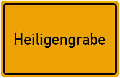 Ortsschild von Gemeinde Heiligengrabe in Brandenburg