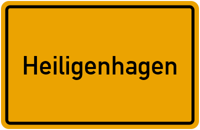 Heiligenhagen in Mecklenburg-Vorpommern