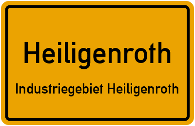 Straßenverzeichnis Heiligenroth Industriegebiet Heiligenroth