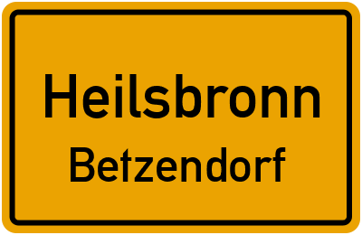 Straßenverzeichnis Heilsbronn Betzendorf