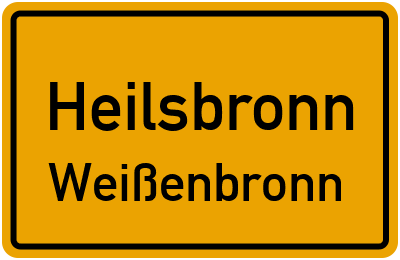 Straßenverzeichnis Heilsbronn Weißenbronn