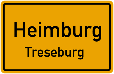 Straßenverzeichnis Heimburg Treseburg