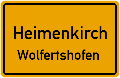 Straßenverzeichnis Heimenkirch Wolfertshofen