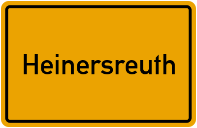 Heinersreuth in Bayern