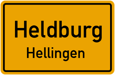 Straßenverzeichnis Heldburg Hellingen