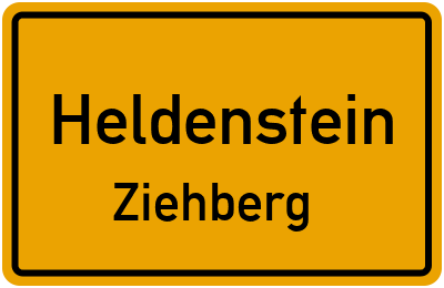 Straßenverzeichnis Heldenstein Ziehberg