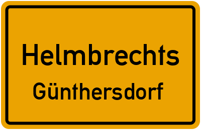 Straßenverzeichnis Helmbrechts Günthersdorf
