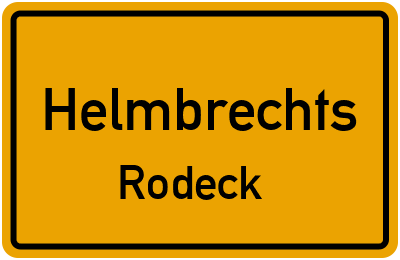 Straßenverzeichnis Helmbrechts Rodeck