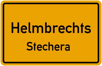 Straßenverzeichnis Helmbrechts Stechera