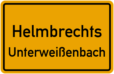 Straßenverzeichnis Helmbrechts Unterweißenbach