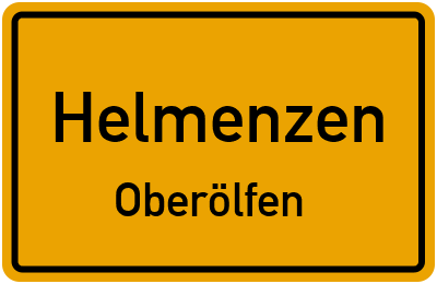 Straßenverzeichnis Helmenzen Oberölfen