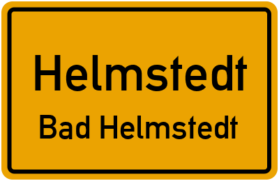 Straßenverzeichnis Helmstedt Bad Helmstedt