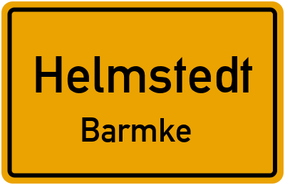 Straßenverzeichnis Helmstedt Barmke
