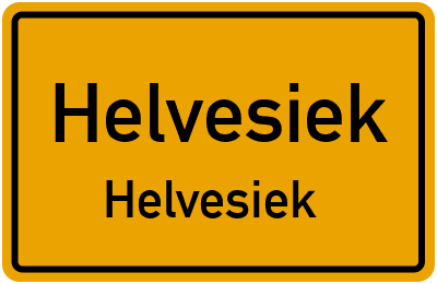 Straßenverzeichnis Helvesiek Helvesiek