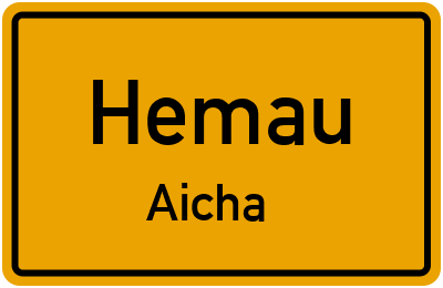 Straßenverzeichnis Hemau Aicha