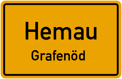 Straßenverzeichnis Hemau Grafenöd
