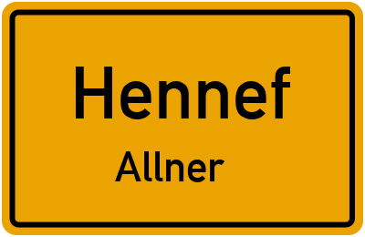 Straßenverzeichnis Hennef Allner