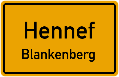 Straßenverzeichnis Hennef Blankenberg