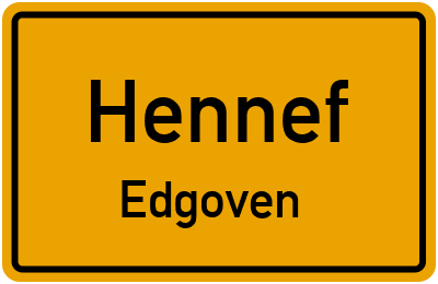 Straßenverzeichnis Hennef Edgoven