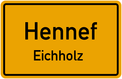 Straßenverzeichnis Hennef Eichholz