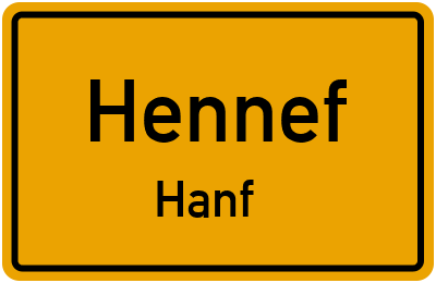 Straßenverzeichnis Hennef Hanf